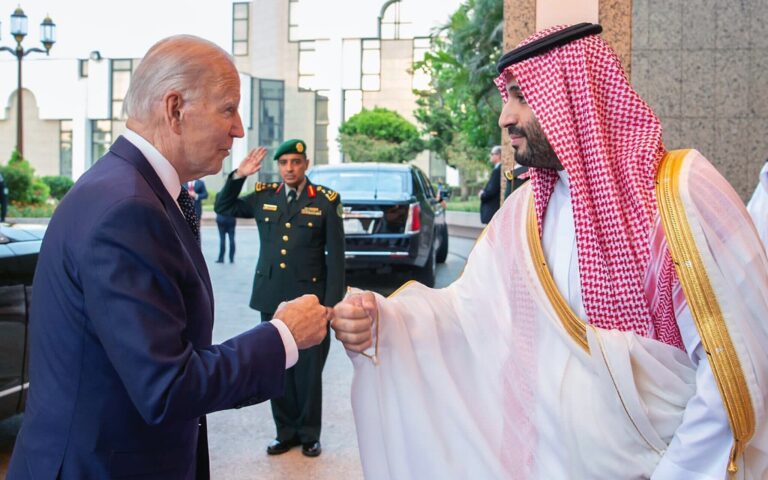 Joe Biden in Jeddah
